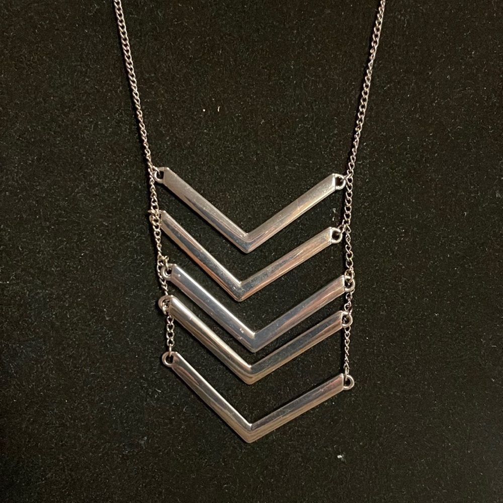 Chevron Stack Necklace - image 1
